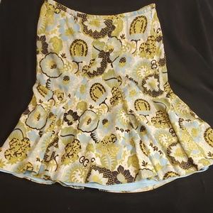 Ann Taylor silk skirt